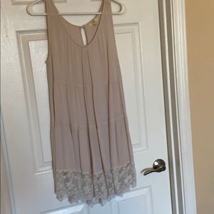 Lace trim tunic